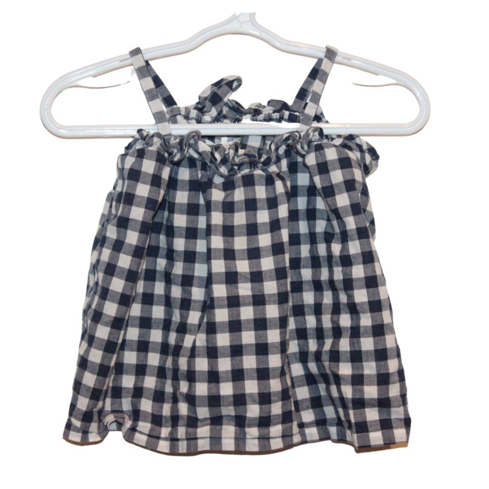 3/$20 🏷 Oshkosh Plaid Tank Size 12-18m
